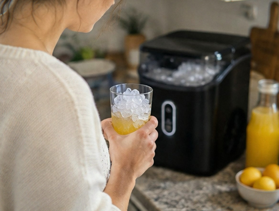 Silonn 44lb Nugget Ice Maker